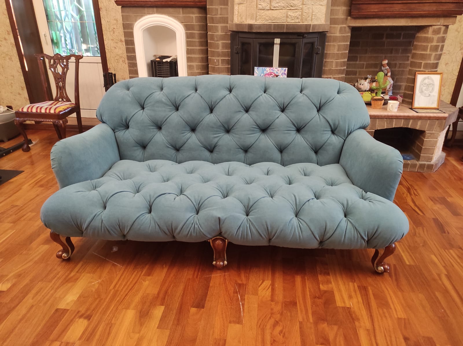 Перетяжка дивана. Фрунзенская