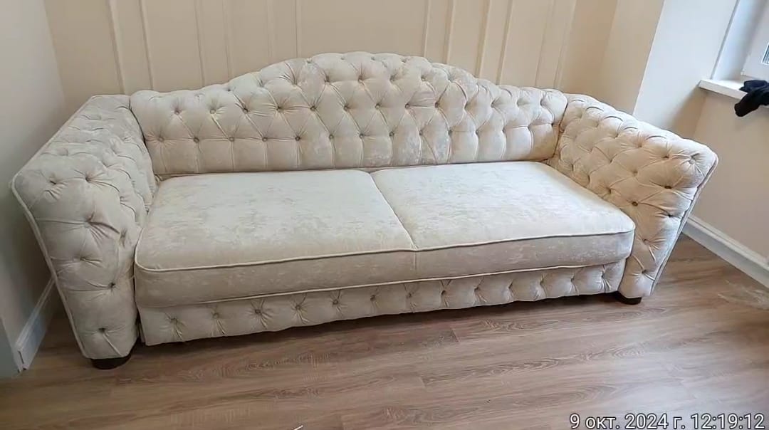 Замена обивки дивана на дому. Фрунзенская